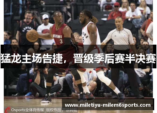 猛龙主场告捷，晋级季后赛半决赛